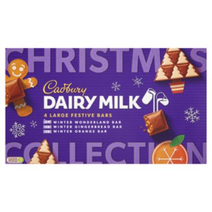 Picture of  Christmas XMAS Bars Selection Box 415G x8